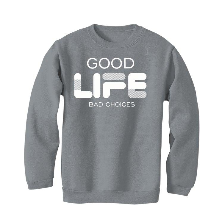 Air Jordan 11 Retro 'Cool Grey' 2021 Grey T-Shirt (Bad Choices) - Image 3