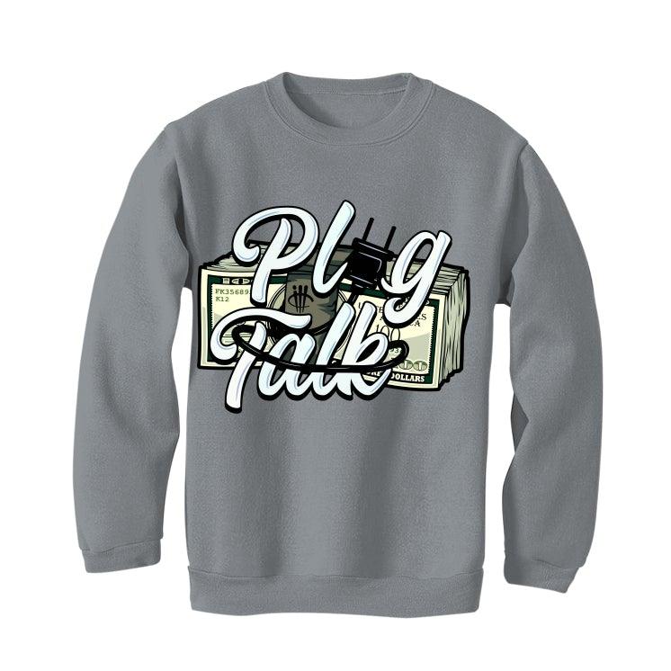 Air Jordan 11 Retro 'Cool Grey' 2021 Grey T-Shirt (Plug talk) - Image 3