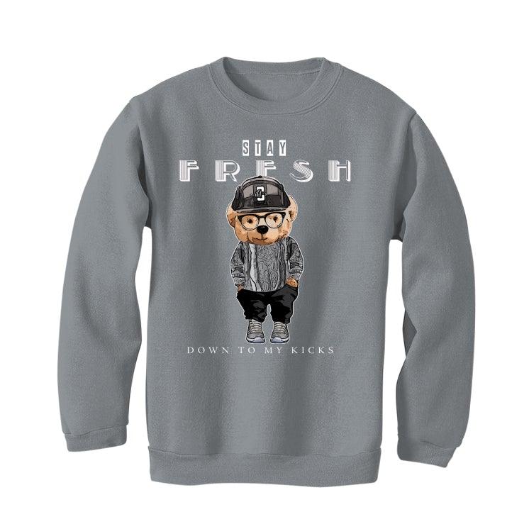 Air Jordan 11 Retro 'Cool Grey' 2021 Grey T-Shirt (Stay Fresh down to my kicks) - Image 3