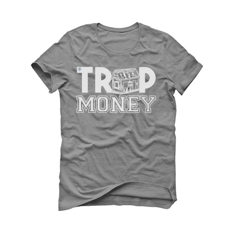 Air Jordan 11 Retro 'Cool Grey' 2021 Grey T-Shirt (trap house) - Image 2