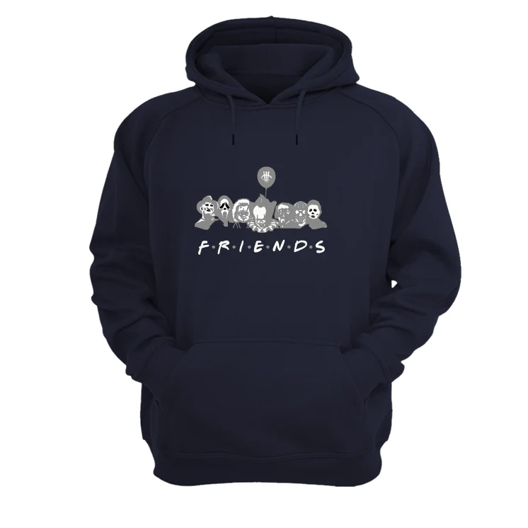 Air Jordan 11 WMNS “Midnight Navy” Navy Blue T-Shirt (F R I E N D S) - Image 3