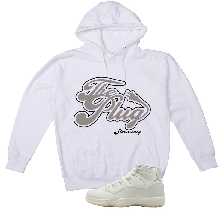 Air Jordan 11 WMNS Pearl Matching T-Shirt, Sweatshirts & Hoodies White T-Shirt (The Plug)| illcurrency - Image 3