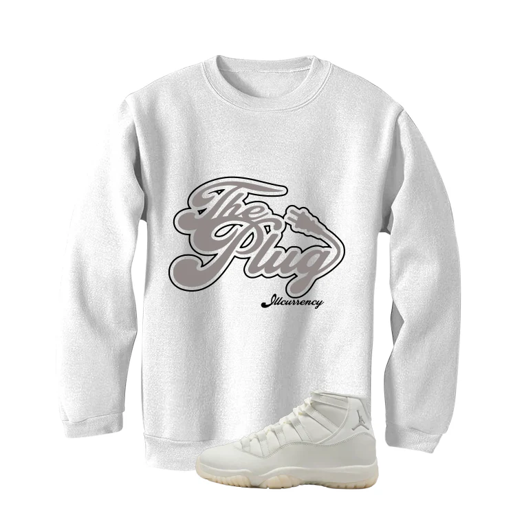 Air Jordan 11 WMNS Pearl Matching T-Shirt, Sweatshirts & Hoodies White T-Shirt (The Plug)| illcurrency - Image 4