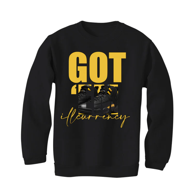 Air Jordan 12 “Black Taxi” Black T-Shirt (Got Em) - Image 4