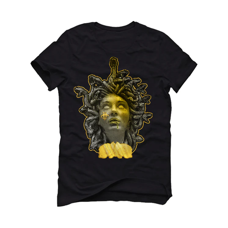 Air Jordan 12 “Black Taxi” Black T-Shirt (ILLDUSSA) - Image 2