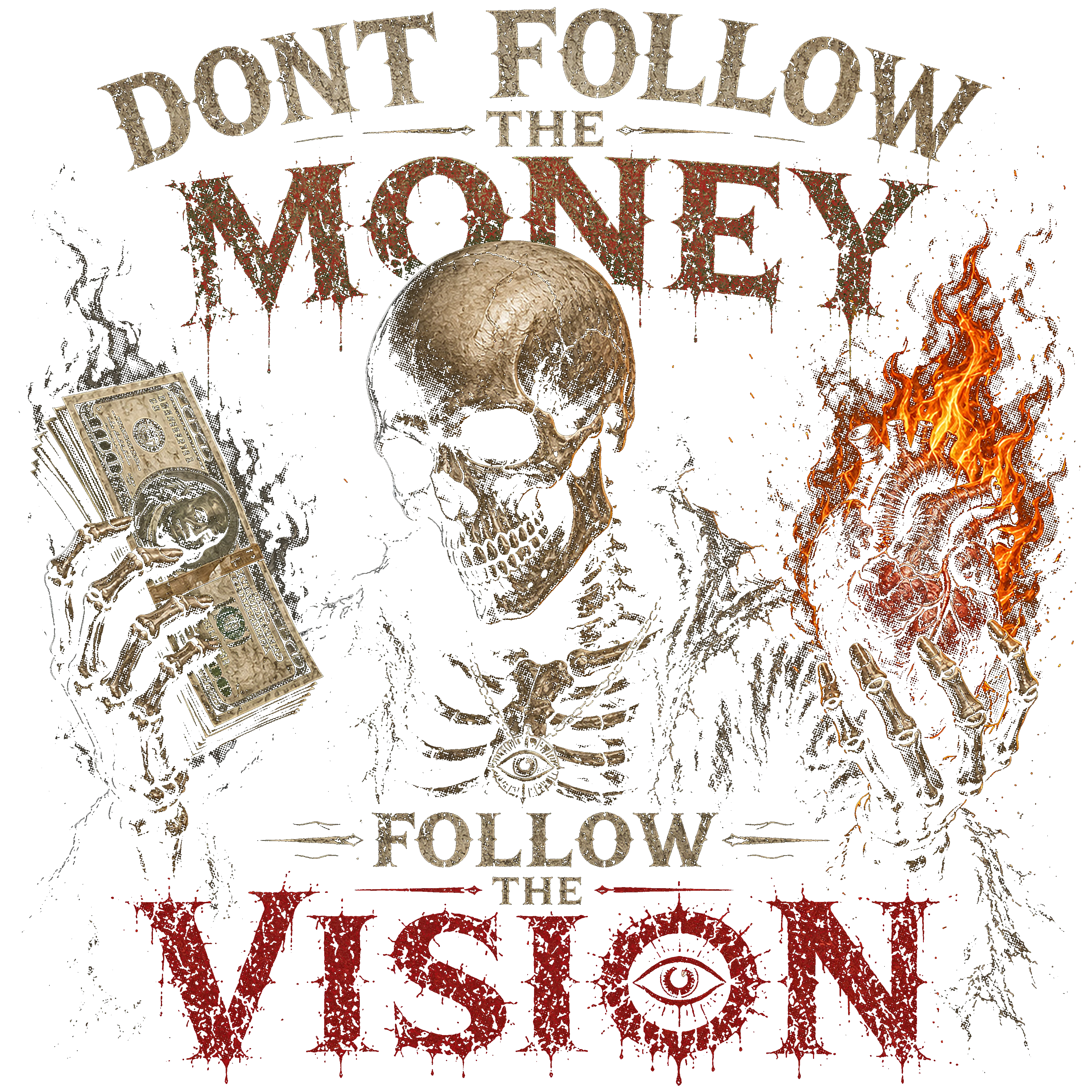 Air Jordan 12 Bloodline Matching T-Shirt, Sweatshirts, & Hoodies Black T-Shirt (Dont follow the money)| illcurrency
