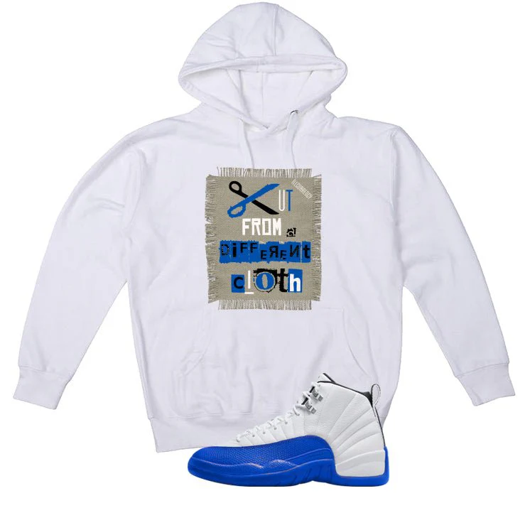 Air Jordan 12 Blueberry White T-Shirt (Cut from a different cloth)| illcurrency - Image 3