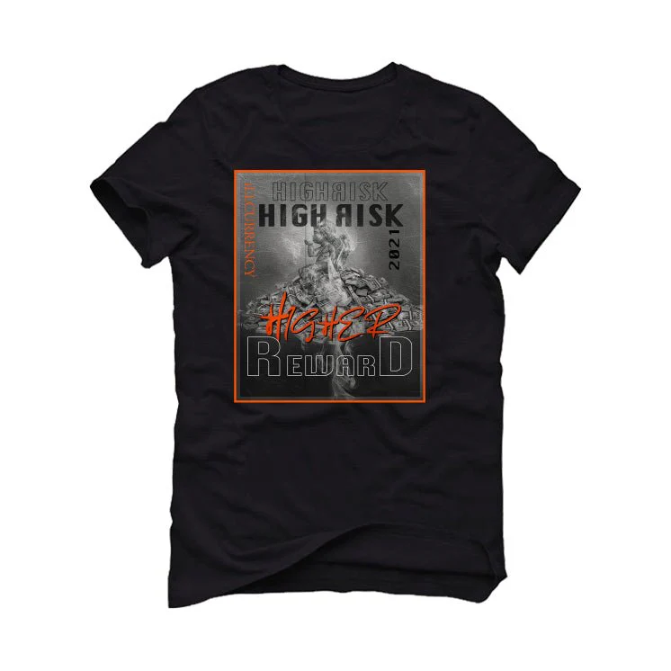 Air Jordan 12 “Brilliant Orange” | illcurrency Black T-Shirt (HIGHER REWARD) - Image 2