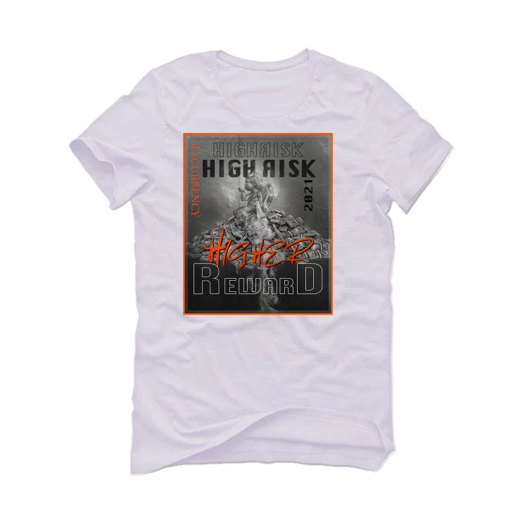 Air Jordan 12 “Brilliant Orange” | illcurrency White T-Shirt (HIGHER REWARD) - Image 2