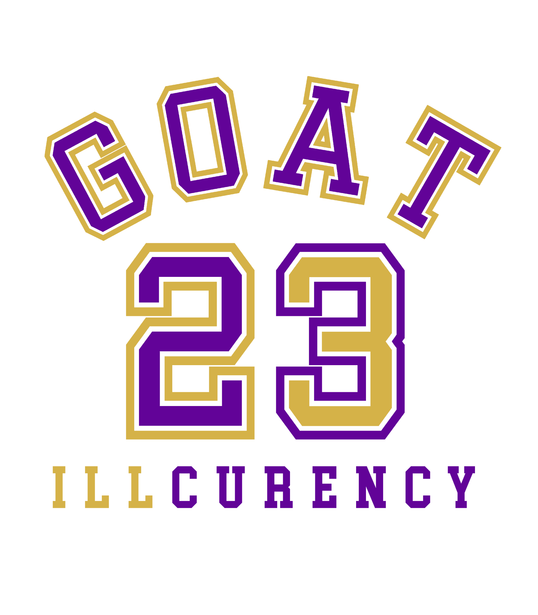 Air Jordan 12 Field Purple - Black T-Shirt (GOAT 23)