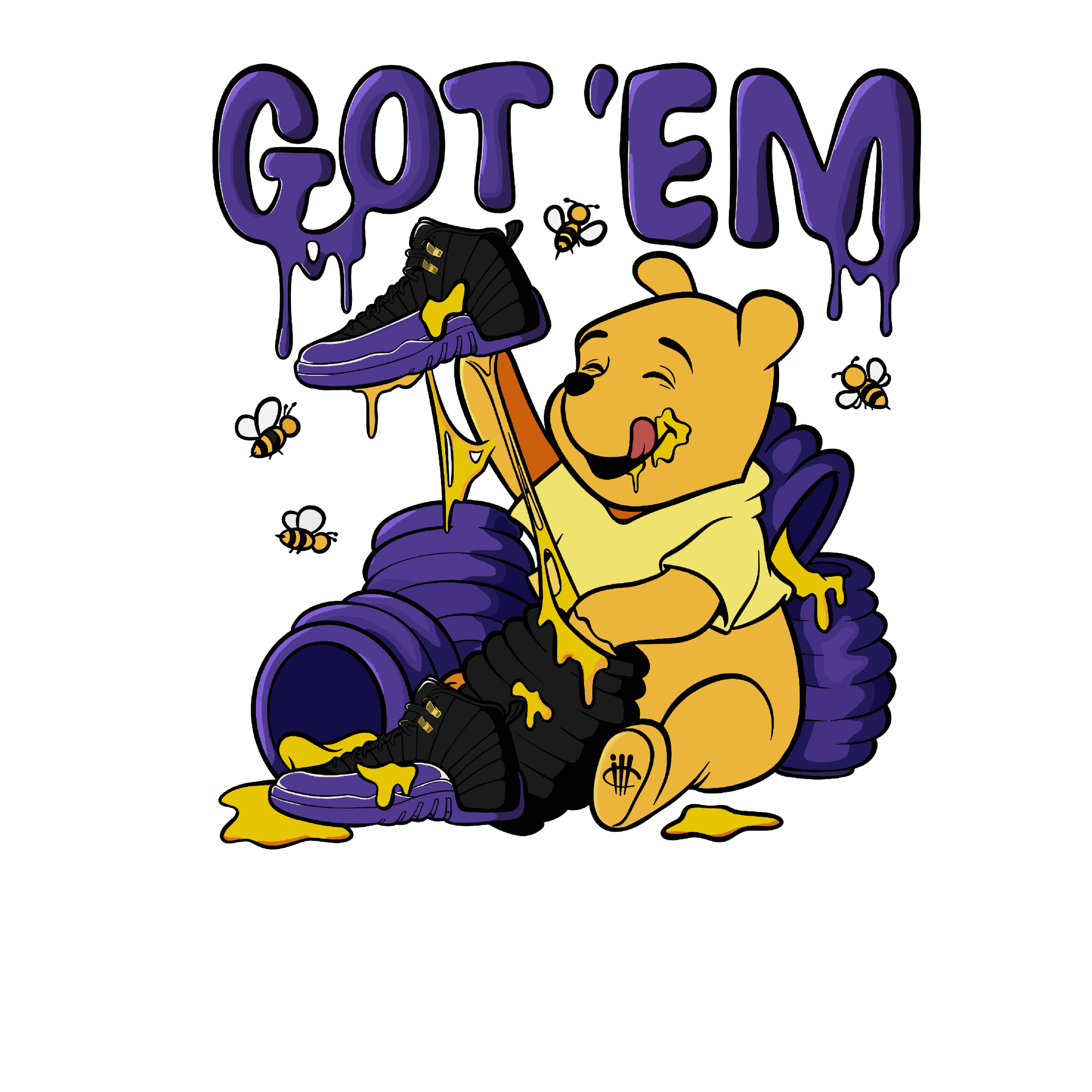 Air Jordan 12 “Field Purple” | illcurrency Purple T-Shirt (Got em)
