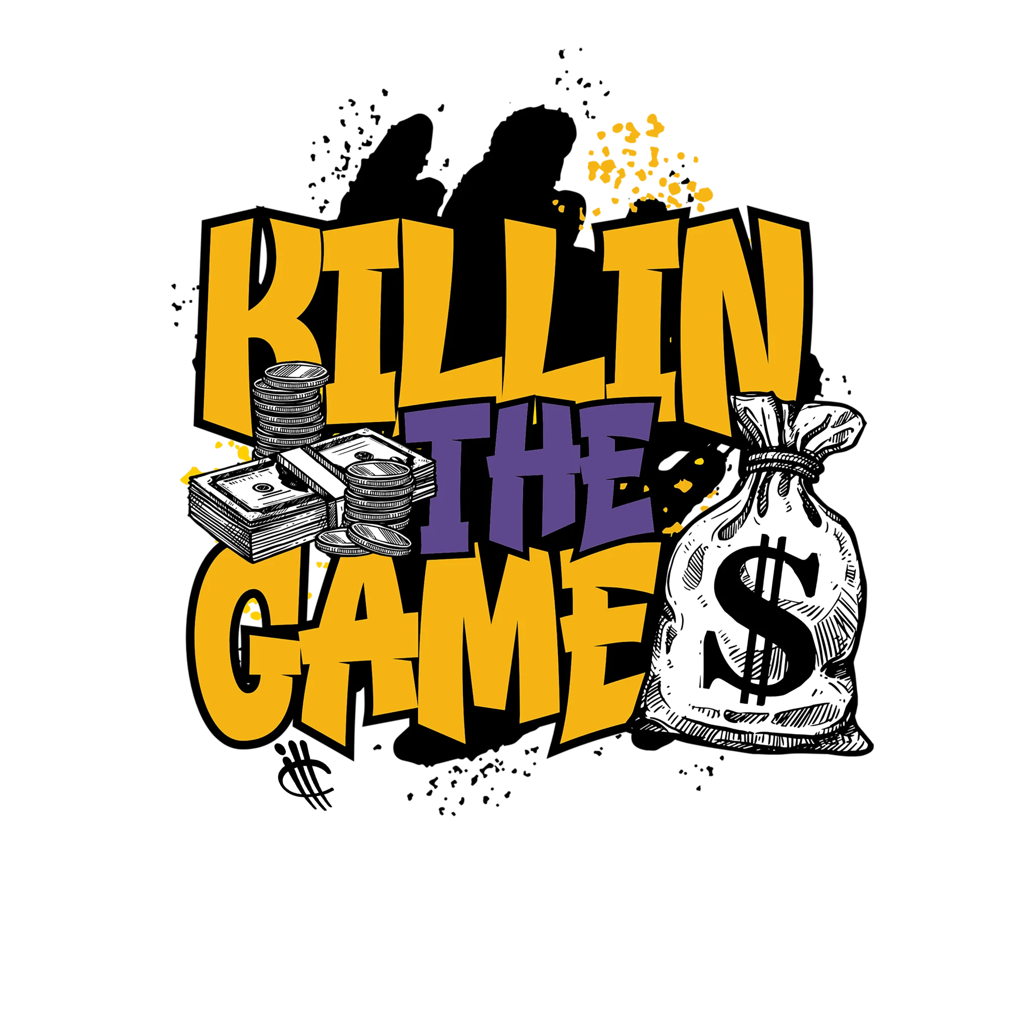 Air Jordan 12 Field Purple - Purple T-Shirt (Killin The Game)