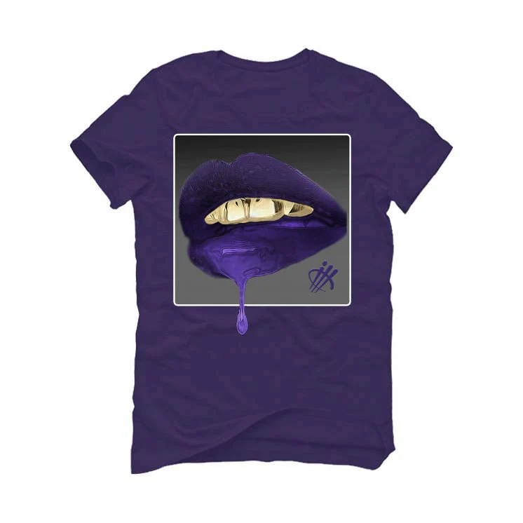 Air Jordan 12 Field Purple - Purple T-Shirt (lipstick) - Image 2