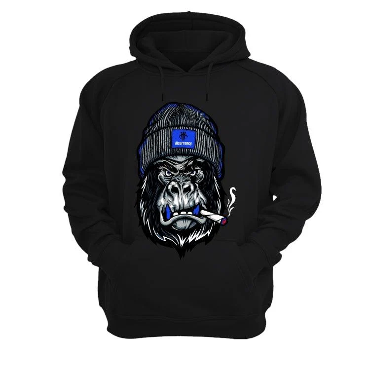 Air Jordan 12 Game Royal 2019 Black T-Shirt (Gorilla) - Image 3