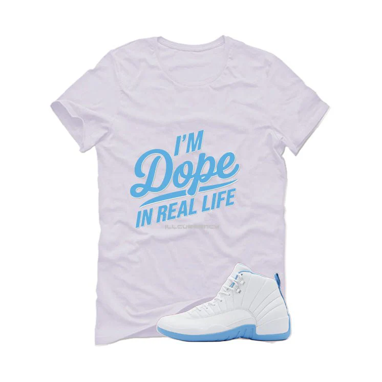 Air Jordan 12 Melo White T-Shirt (DOPE)| illcurrency - Image 2