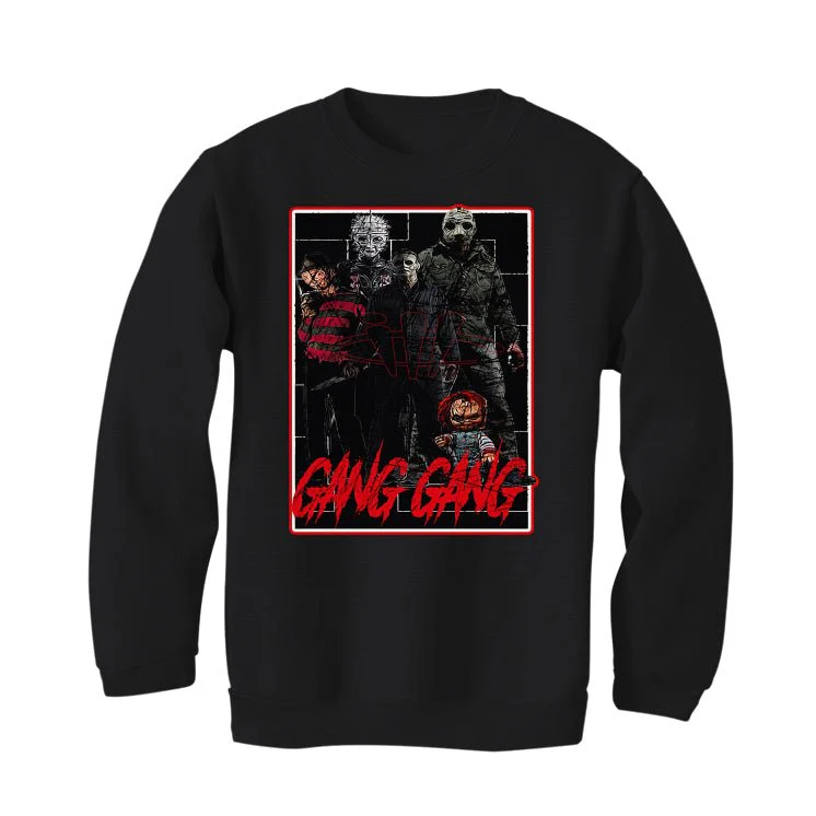 Air Jordan 12 OG “Cherry” Black T-Shirt (GANG GANG) - Image 4