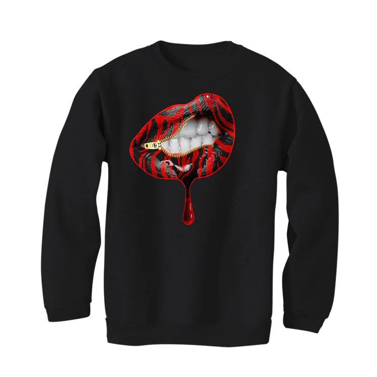 Air Jordan 12 OG “Cherry” Black T-Shirt (LIPS UNSEALED) - Image 4