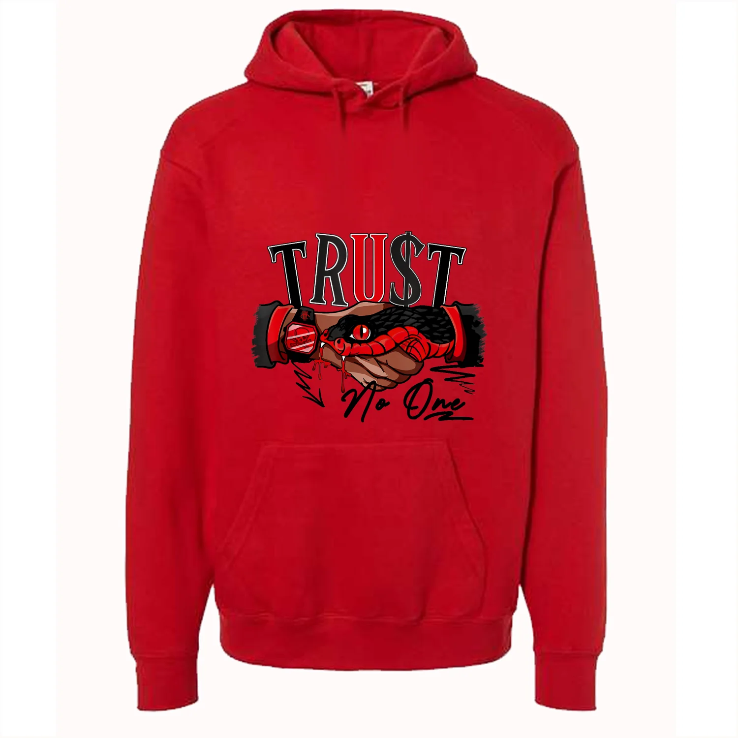 Air Jordan 12 OG Cherry Red T-Shirt (TRUST NO ONE) - Image 3