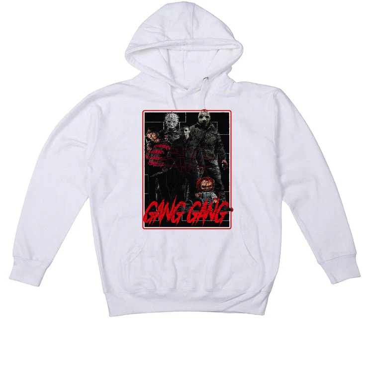 Air Jordan 12 OG “Cherry” White T-Shirt (GANG GANG) - Image 3