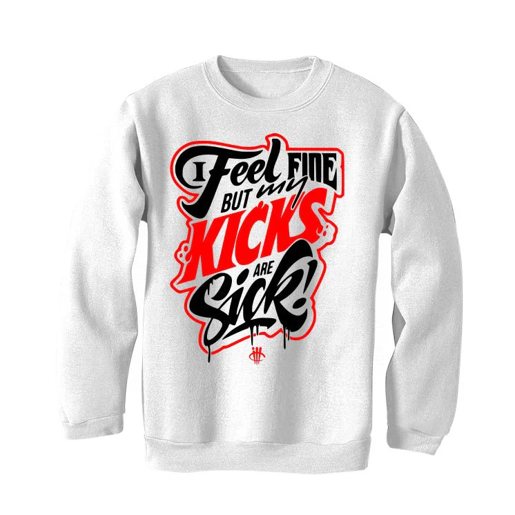 Air Jordan 12 OG Cherry White T-Shirt (Kicks Are Sick) - Image 4