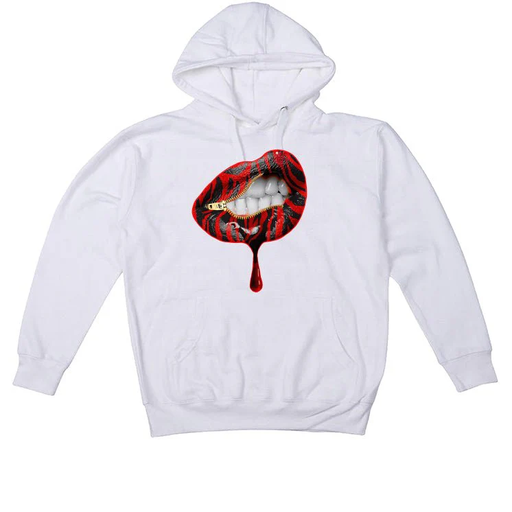 Air Jordan 12 OG “Cherry” White T-Shirt (LIPS UNSEALED) - Image 3