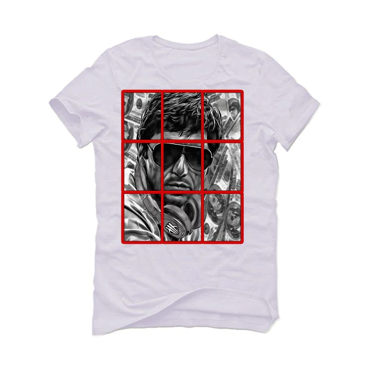Air Jordan 12 OG “Cherry” White T-Shirt (PACINO) - Image 2