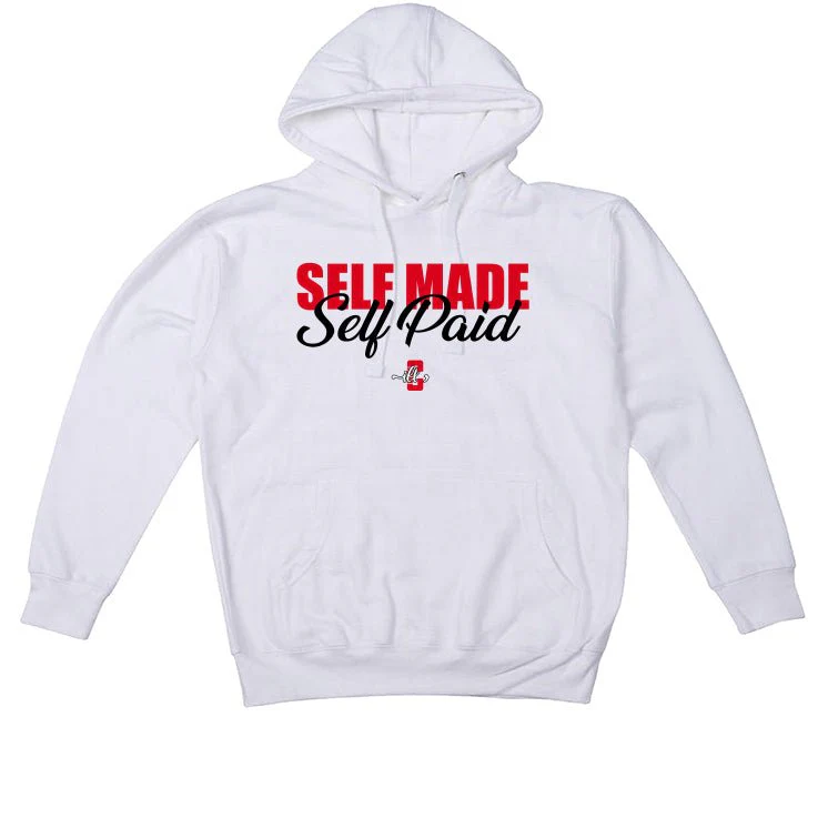 Air Jordan 12 OG “Cherry” White T-Shirt (Self Made Self Paid) - Image 3