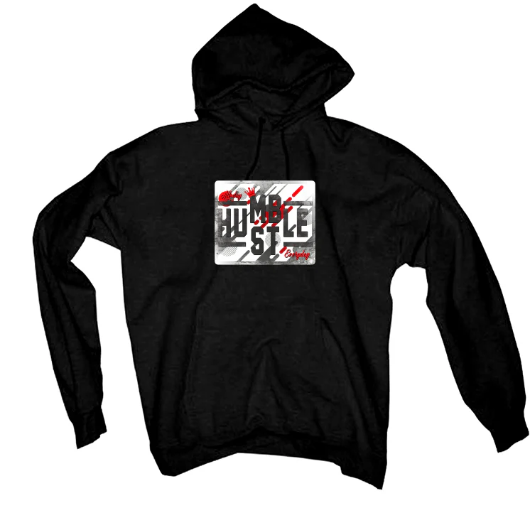 Air Jordan 12 “Playoffs” 2022 Black T-Shirt (ALWAYS HUSTLE) - Image 3