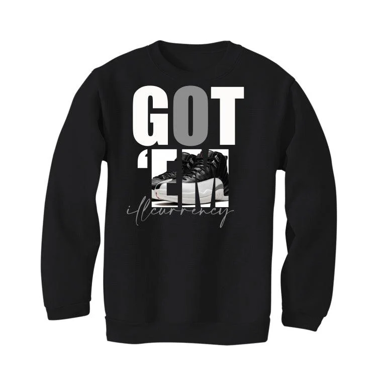 Air Jordan 12 “Playoffs” 2022 Black T-Shirt (Got Em) - Image 4