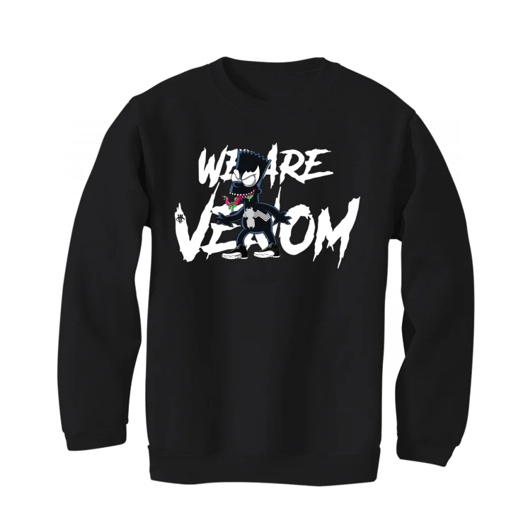 Air Jordan 12 “Playoffs” 2022 Black T-Shirt (we are venom) - Image 4