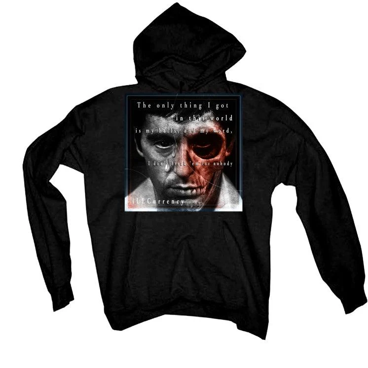 Air Jordan 12 Retro “Utility” 2021 Black T-Shirt (ONLY THING I GOT (PACINO)) - Image 3