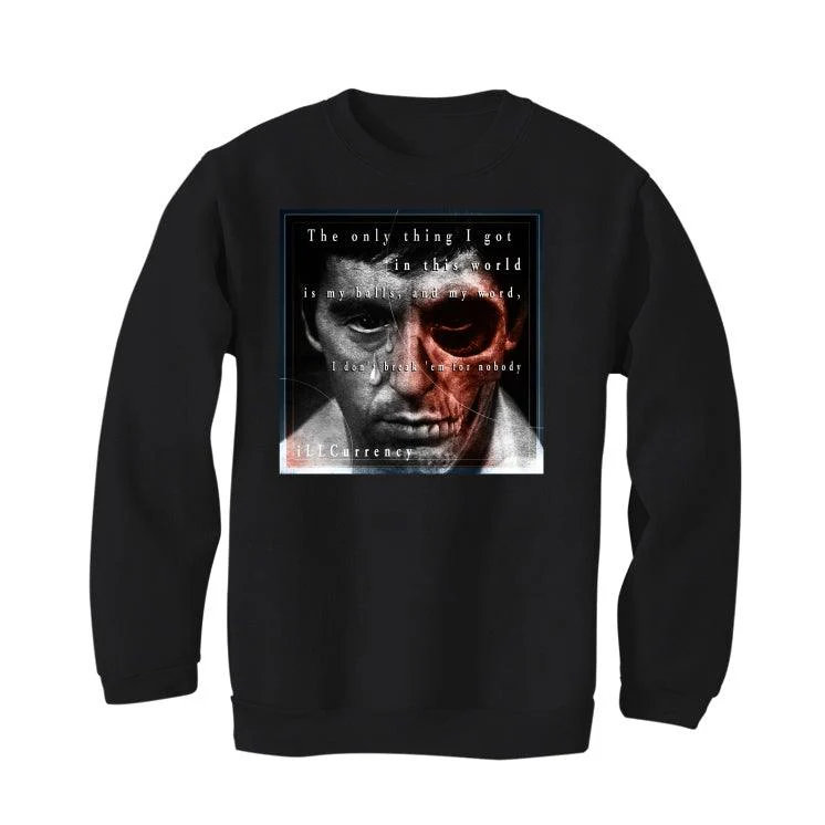 Air Jordan 12 Retro “Utility” 2021 Black T-Shirt (ONLY THING I GOT (PACINO)) - Image 4