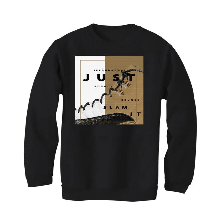 Air Jordan 12 “Royalty” Black T-Shirt (BOUNCE 12) - Image 4