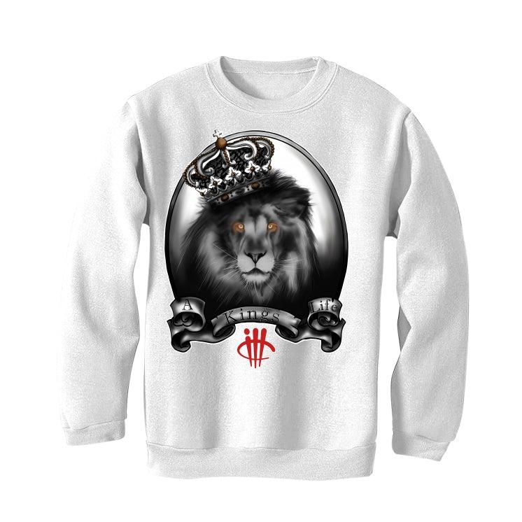Air Jordan 12 “Royalty” White T-Shirt (Kings life) - Image 4