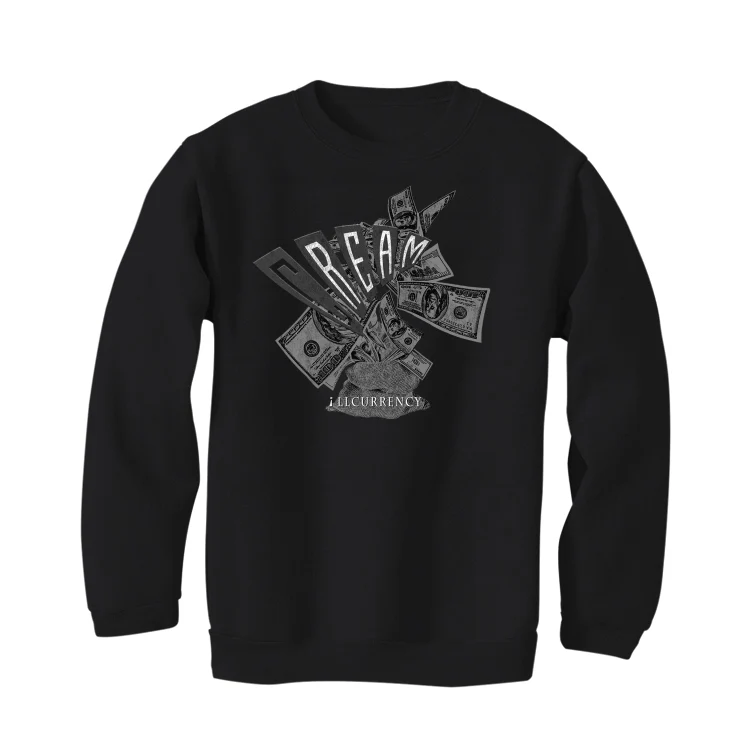 Air Jordan 12 “Stealth” Black T-Shirt (CREAM) - Image 4