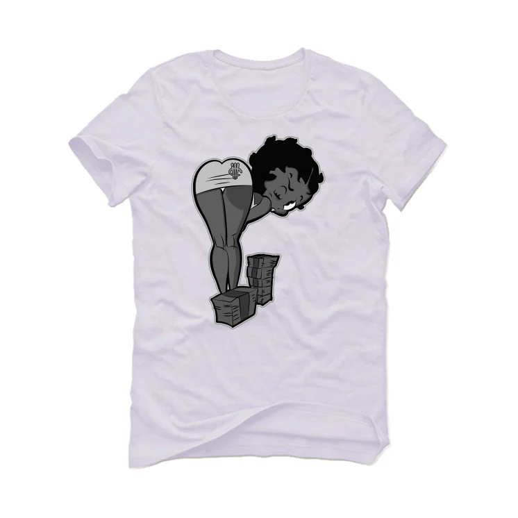 Air Jordan 12 “Stealth” White T-Shirt (BOO) - Image 2