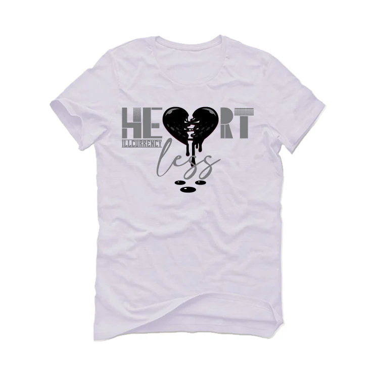 Air Jordan 12 “Stealth” | illCurrency White T-Shirt (Heartless) - Image 2