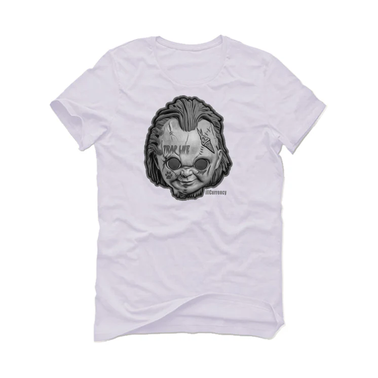Air Jordan 12 “Stealth” White T-Shirt (ILL CHILD) - Image 2