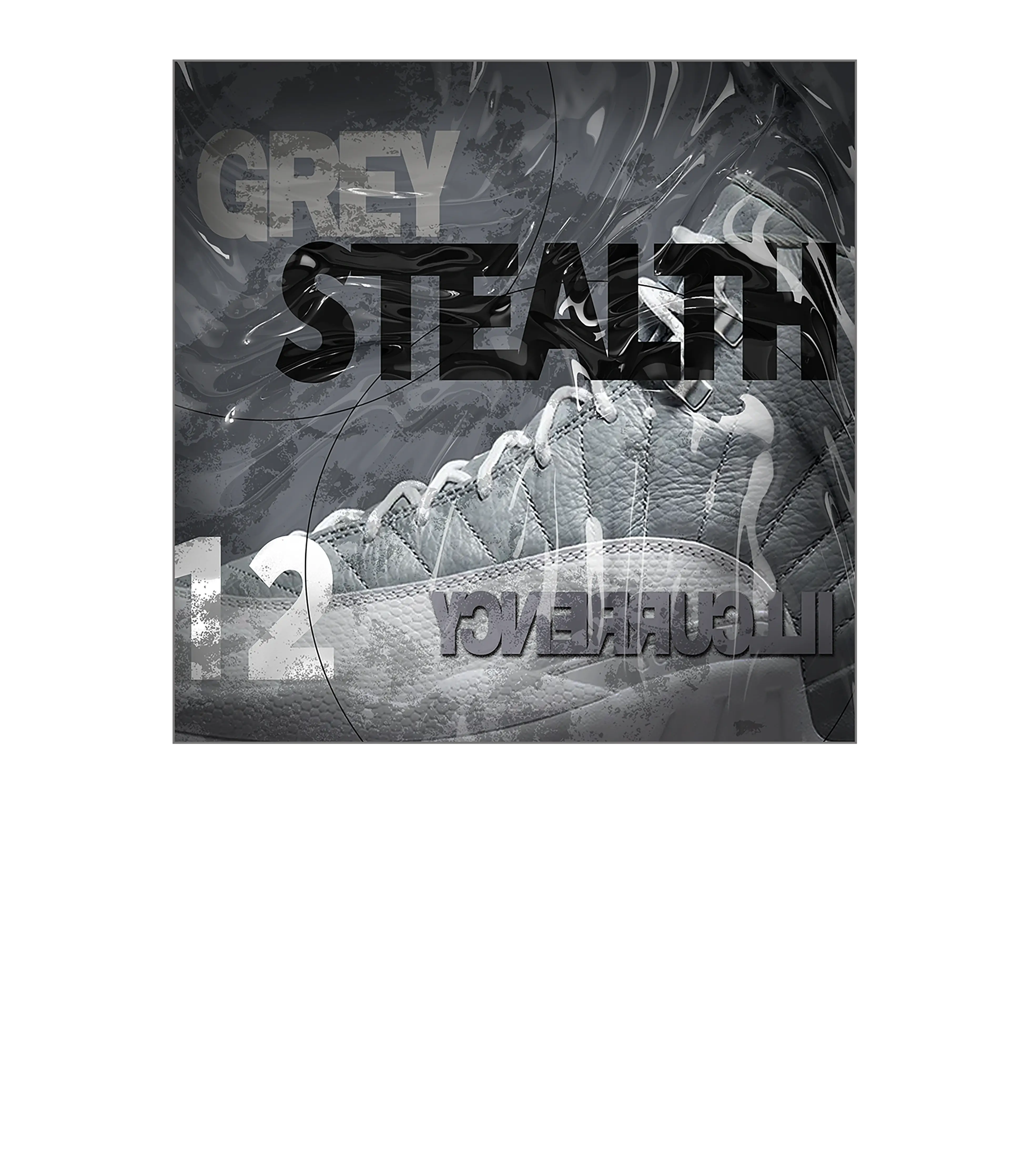 Air Jordan 12 “Stealth” White T-Shirt (STEALTH)