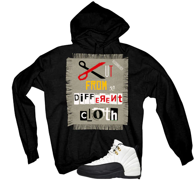 Air Jordan 12 Taxi Matching T-Shirt, Sweatshirts & Hoodies Black T-Shirt (Cut from a different cloth)| illcurrency - Image 3