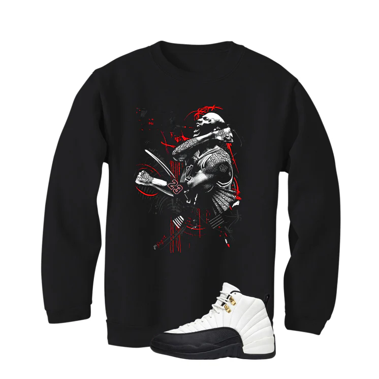 Air Jordan 12 Taxi Matching T-Shirt, Sweatshirts & Hoodies Black T-Shirt (Jordan)| illcurrency - Image 4