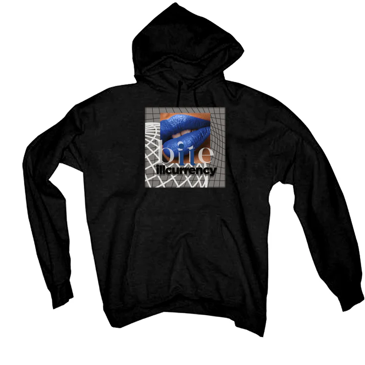 Air Jordan 12 WMNS “Hyper Royal” Black T-Shirt (BITE) - Image 3