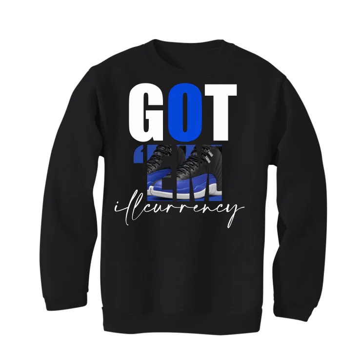 Air Jordan 12 WMNS “Hyper Royal” Black T-Shirt (Got Em) - Image 4