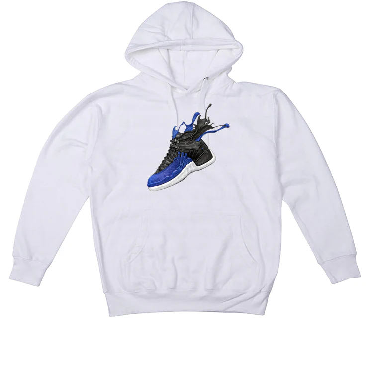 Air Jordan 12 WMNS “Hyper Royal” White T-Shirt (HYPER SPLASH) - Image 3