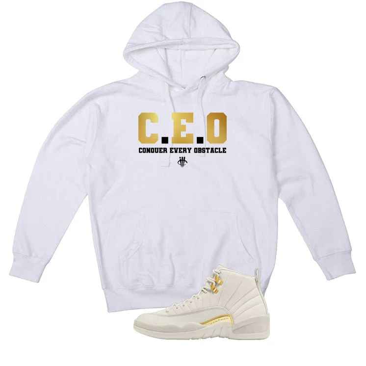 Air Jordan 12 WMNS Phantom White T-Shirt (CEO)| illcurrency - Image 3
