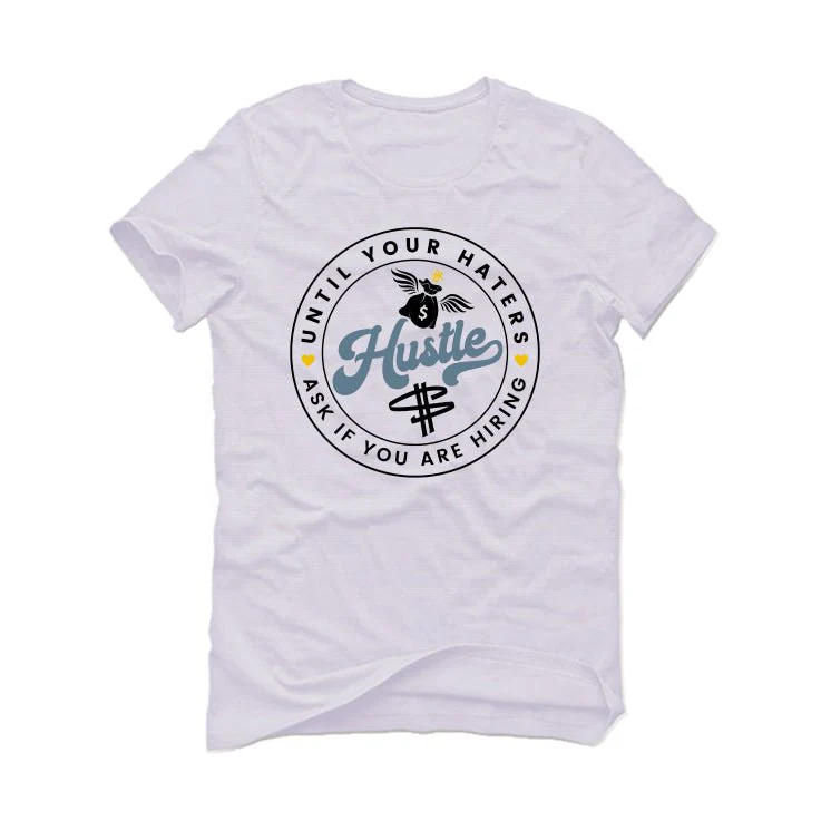 AIR JORDAN 13 “BLUE GREY” | illcurrency White T-Shirt (Haters Catch Up) - Image 2