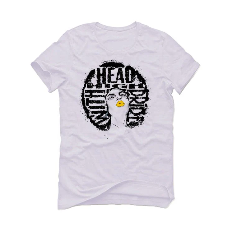 AIR JORDAN 13 “BLUE GREY” | illcurrency White T-Shirt (Head High) - Image 2