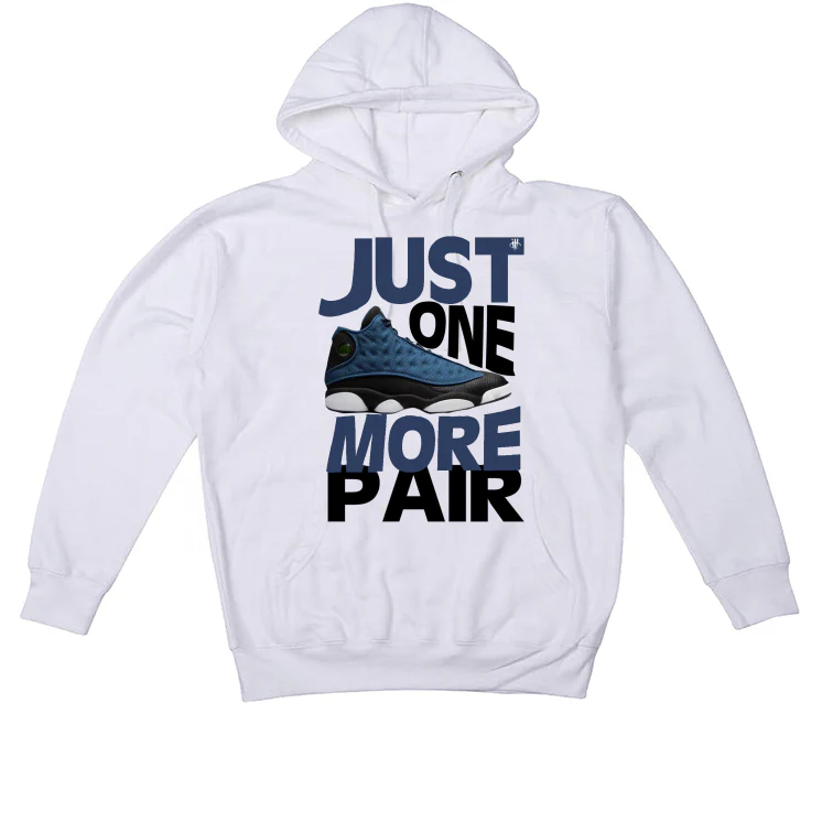 Air Jordan 13 "Brave Blue" 2022 | illCurrency White T-Shirt (JUST ONE MORE PAIR) - Image 3