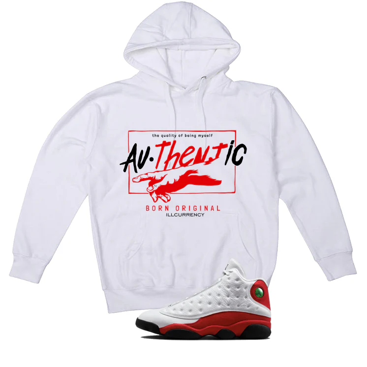Air Jordan 13 Chicago Matching T-Shirt, Sweatshirts & Hoodies White T-Shirt (Authentic)| illcurrency - Image 3