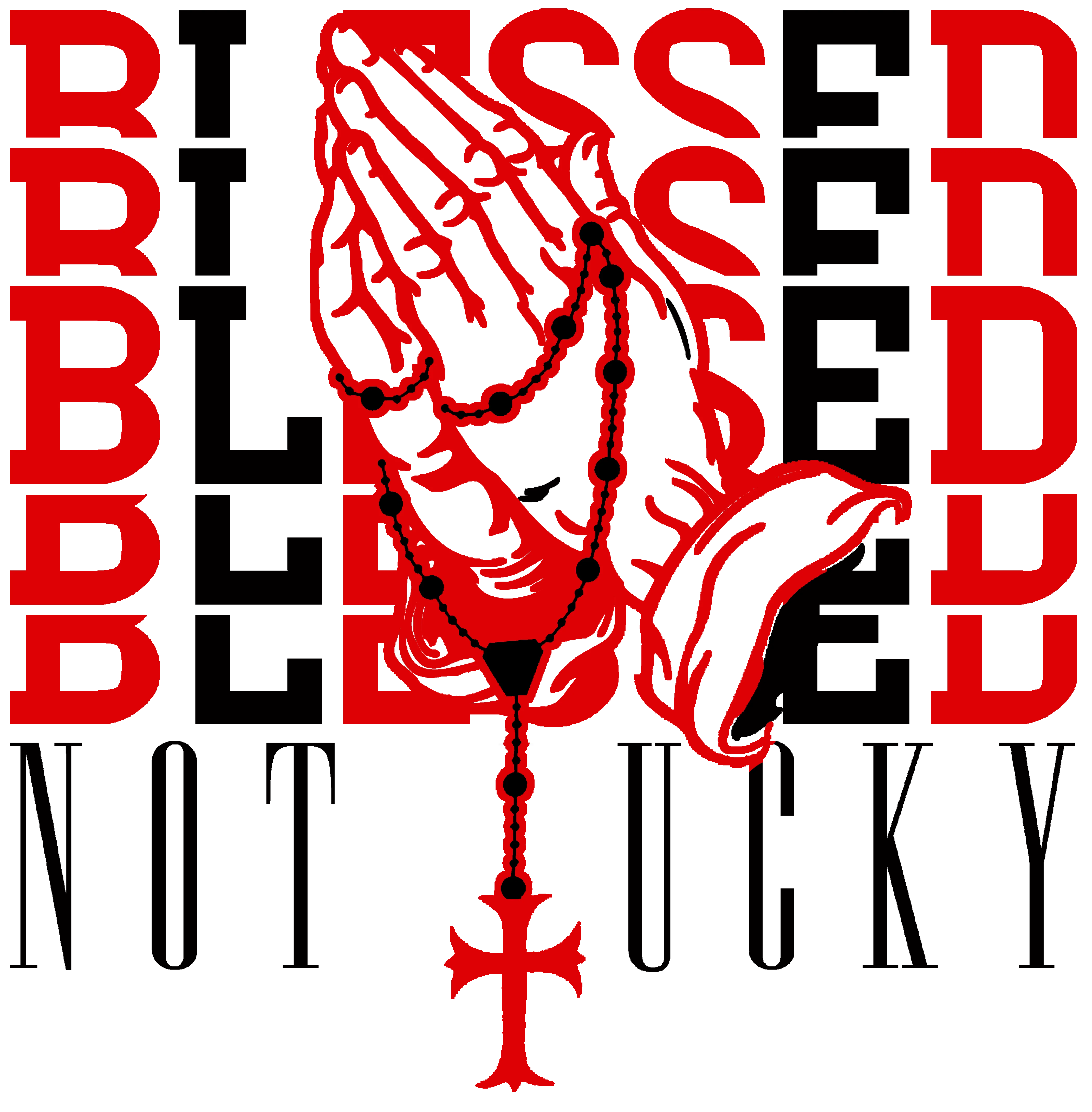 Air Jordan 13 Chicago Matching T-Shirt, Sweatshirts & Hoodies White T-Shirt (Blessed not lucky)| illcurrency